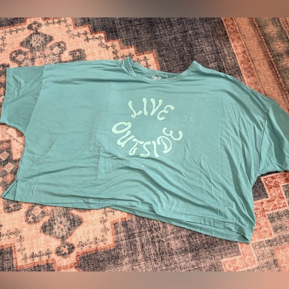 Old Navy Active Cropped Shirt | XXL